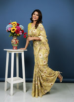 Load image into Gallery viewer, Latest Digital Print Satin Crepe Silk Saree
