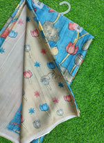 Load image into Gallery viewer, Latest Digital Print Satin Crepe Silk Saree
