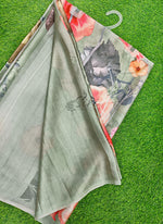 Load image into Gallery viewer, Latest Digital Print Satin Crepe Silk Saree
