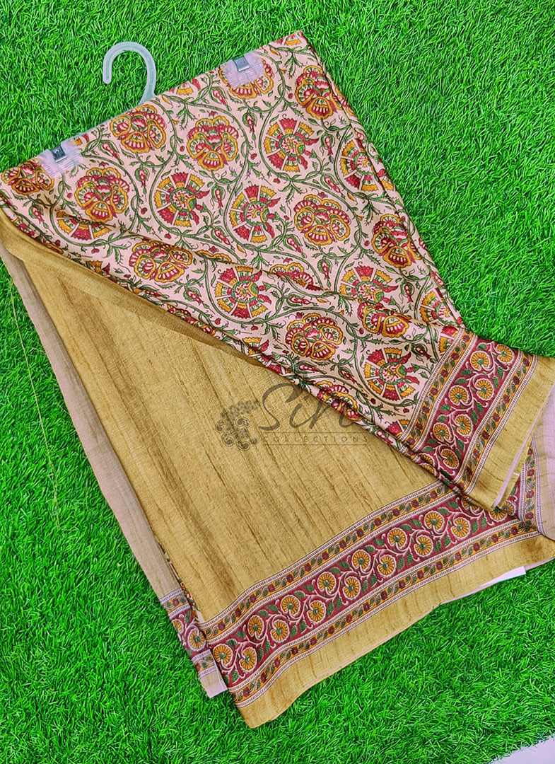 Latest Digital Print Satin Crepe Silk Saree