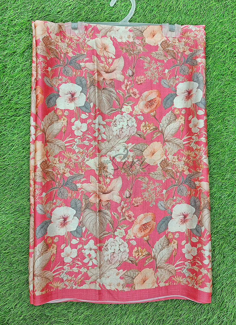 Latest Digital Print Satin Crepe Silk Saree