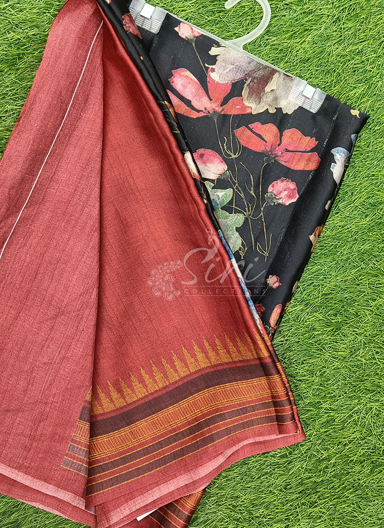 Latest Digital Print Satin Crepe Silk Saree