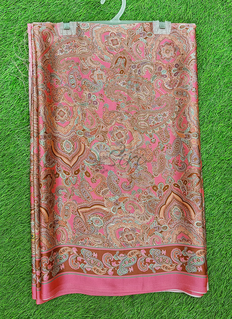 Latest Digital Print Satin Crepe Silk Saree