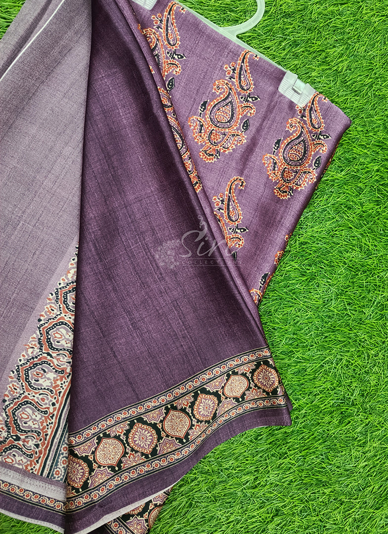 Latest Digital Print Satin Crepe Silk Saree