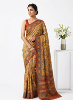 Load image into Gallery viewer, Latest Digital Print Satin Crepe Silk Saree