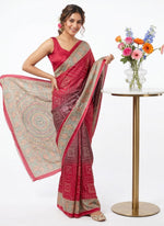 Load image into Gallery viewer, Latest Premium Digital Print Satin Crepe Silk Saree