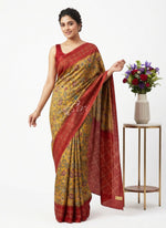 Load image into Gallery viewer, Latest Premium Digital Print Satin Crepe Silk Saree