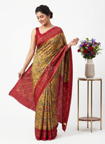 Load image into Gallery viewer, Latest Premium Digital Print Satin Crepe Silk Saree