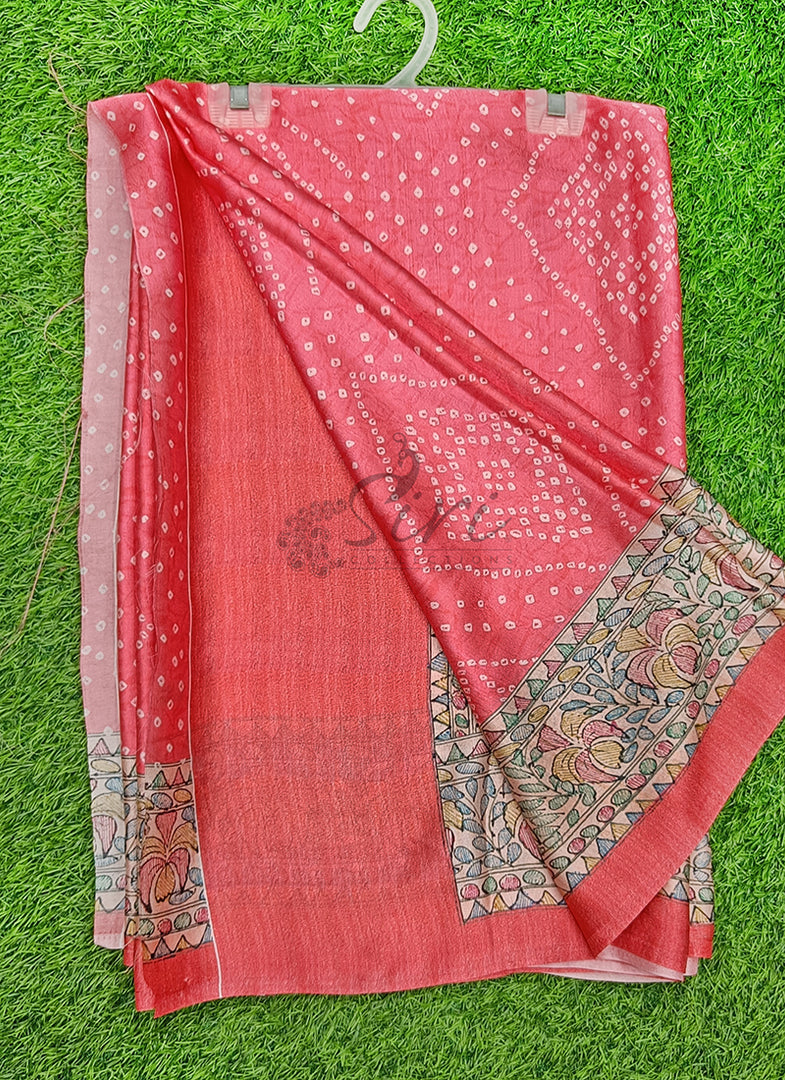 Latest Premium Digital Print Satin Crepe Silk Saree
