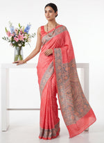Load image into Gallery viewer, Latest Premium Digital Print Satin Crepe Silk Saree