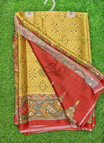 Load image into Gallery viewer, Siri Collections Premium Digital Print Satin Crepe Saree