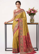 Load image into Gallery viewer, Siri Collections Premium Digital Print Satin Crepe Silk Saree with Blouse