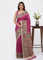 Load image into Gallery viewer, Siri Collections Premium Digital Print Satin Crepe Silk Saree