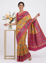 Load image into Gallery viewer, Siri Collections Premium Digital Print Satin Crepe Saree