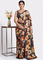 Load image into Gallery viewer, Siri Collections Premium Digital Print Satin Silk Saree