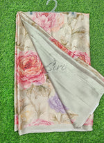 Load image into Gallery viewer, Siri Collections Premium Digital Print Satin Crepe Silk Saree