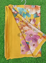 Load image into Gallery viewer, Siri Collections Premium Digital Print Satin Crepe Silk Saree