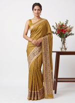Load image into Gallery viewer, Siri Collections Premium Digital Print Satin Crepe Silk Saree