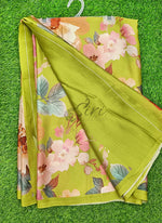 Load image into Gallery viewer, Siri Collections Premium Digital Print Satin Crepe Silk Saree