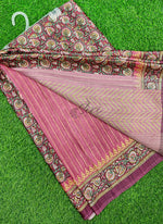 Load image into Gallery viewer, Siri Collections Premium Digital Print Satin Crepe Silk Saree