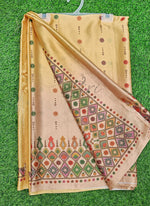 Load image into Gallery viewer, Siri Collections Premium Digital Print Satin Silk Saree