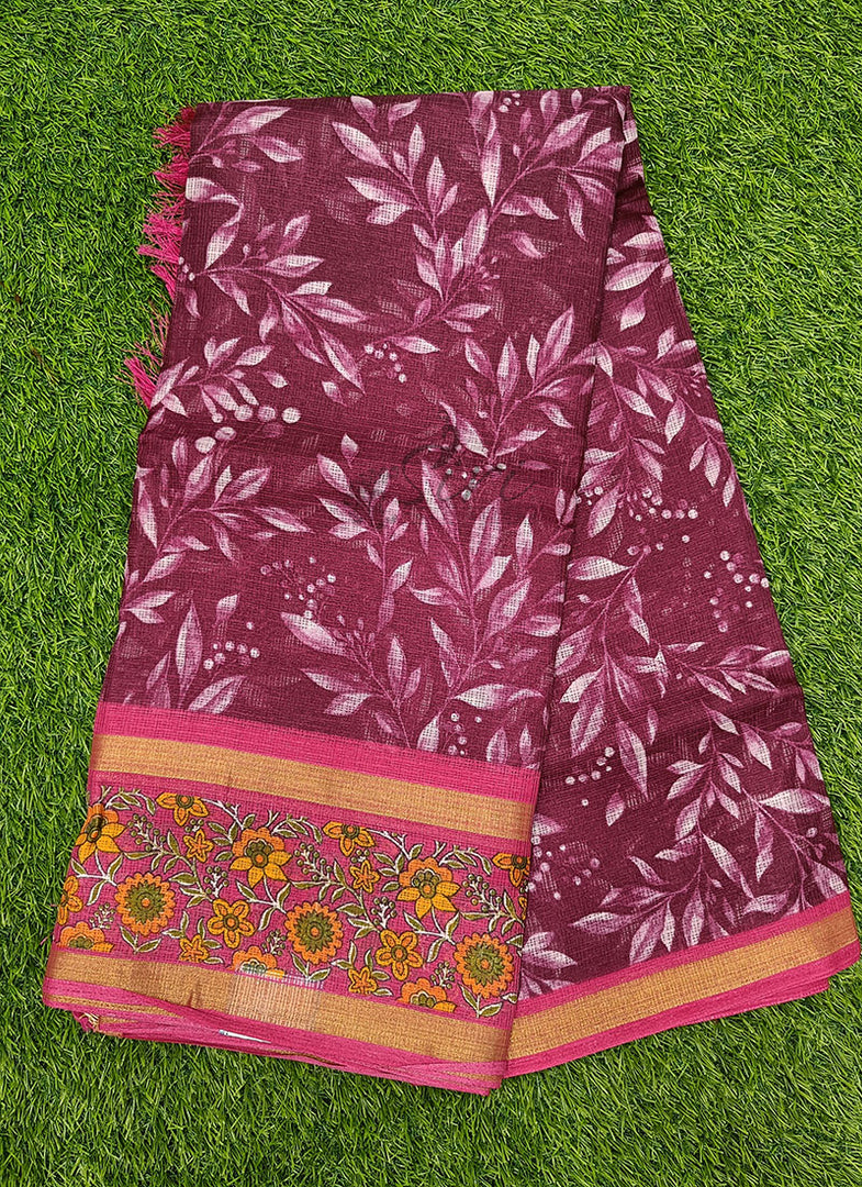 Beautiful Kota Saree in Floral Print