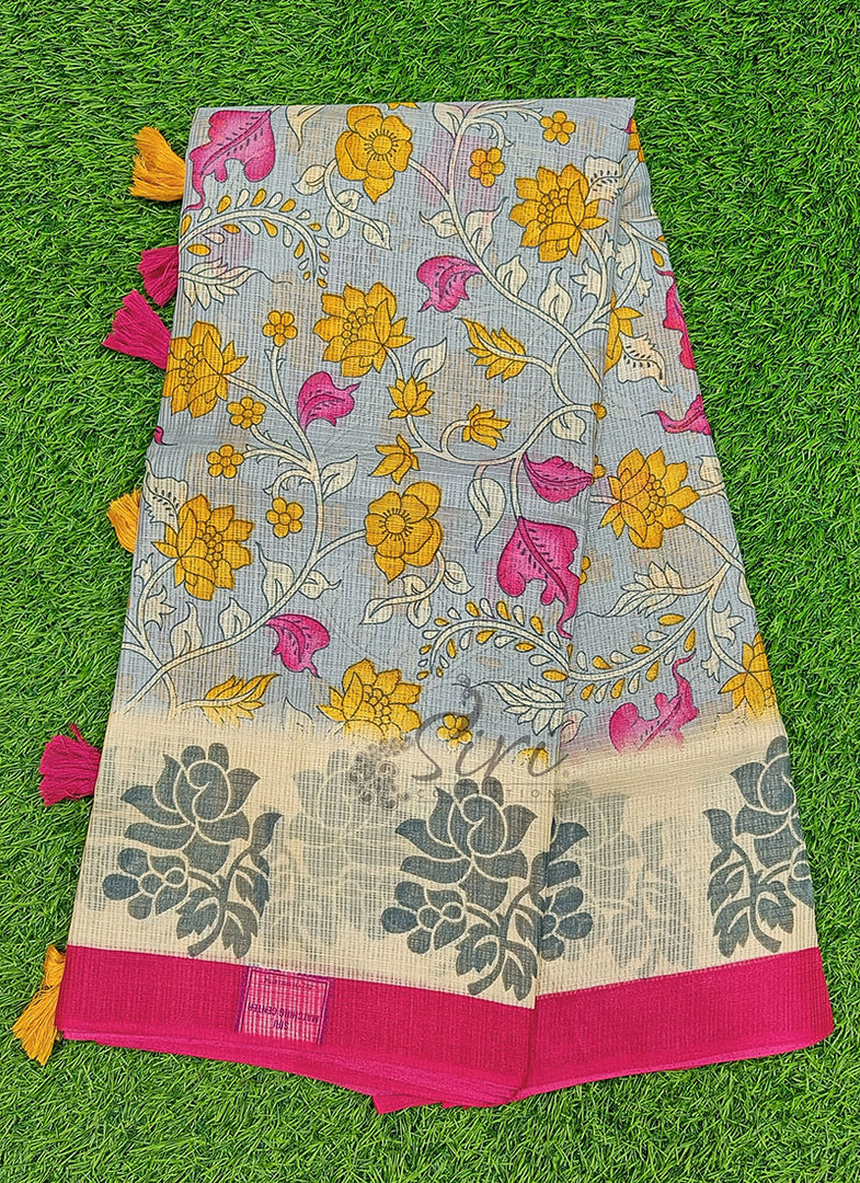 Beautiful Printed Kota Saree