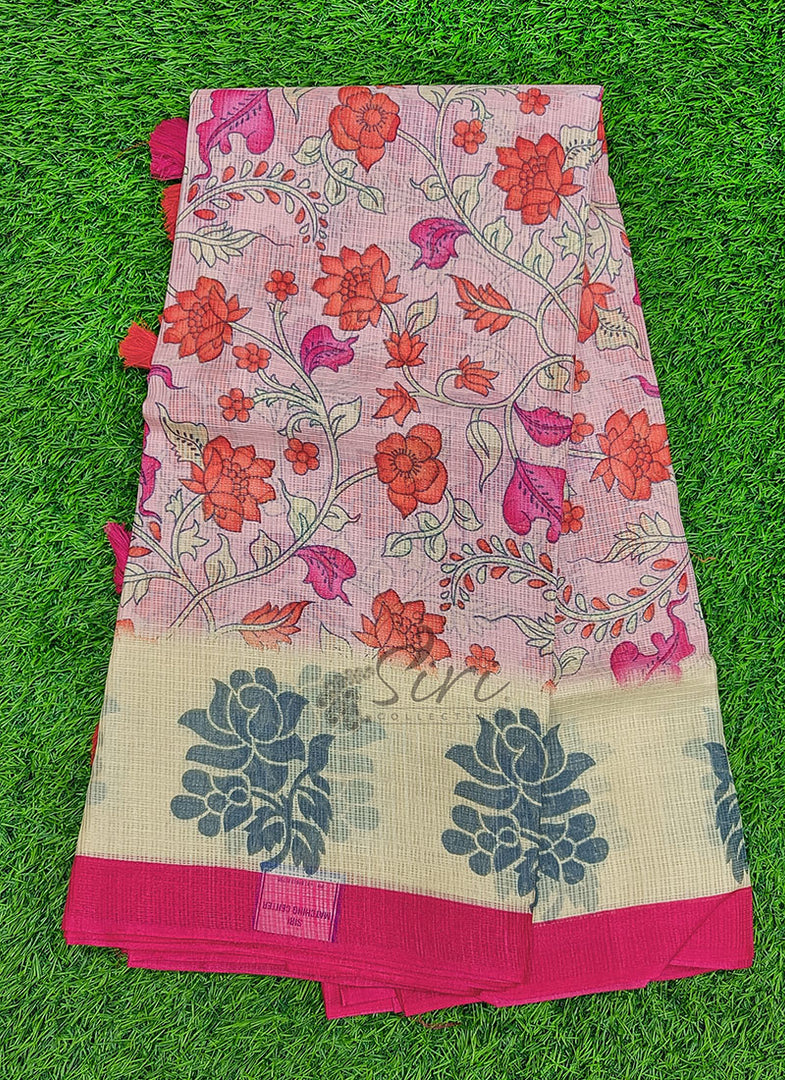 Beautiful Printed Kota Saree