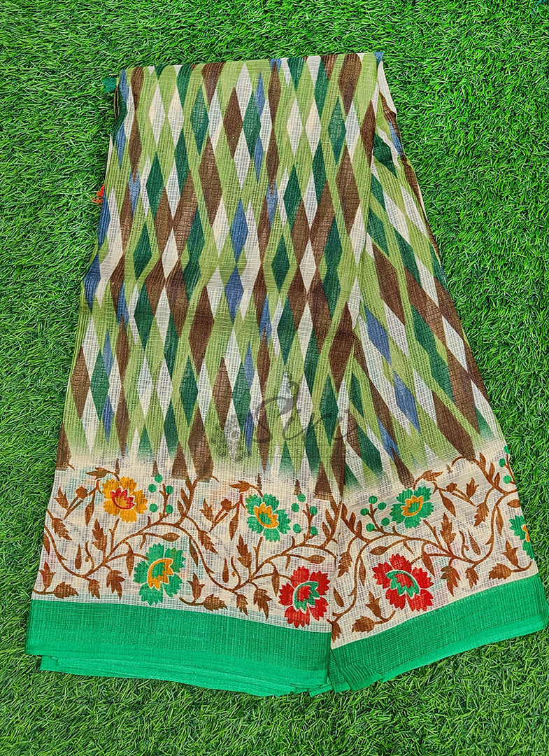 Beautiful Printed Kota Saree