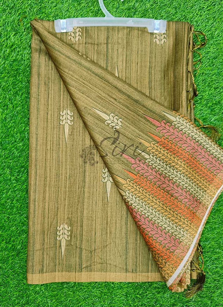 Beautiful Semi Tussar Saree