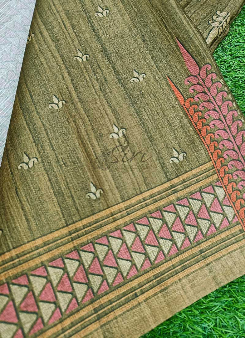 Beautiful Semi Tussar Saree