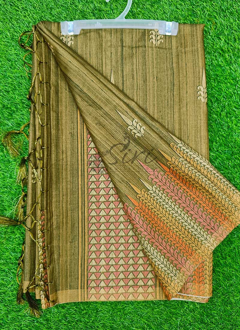 Beautiful Semi Tussar Saree