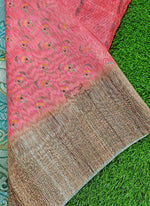 Load image into Gallery viewer, Beautiful Digital Print Semi Tussar Saree
