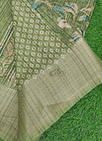 Load image into Gallery viewer, Beautiful Printed Semi Tussar Saree
