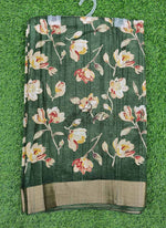 Load image into Gallery viewer, Beautiful Printed Semi Tussar Saree
