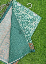 Load image into Gallery viewer, Beautiful Digital Print Matka Silk Saree
