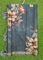 Load image into Gallery viewer, Beautiful Digital Print Silk Saree
