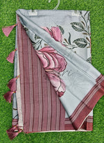 Load image into Gallery viewer, Lovely Digital Print Fancy Crush Silk Saree
