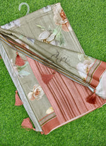 Load image into Gallery viewer, Lovely Digital Print Fancy Crush Silk Saree
