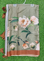 Load image into Gallery viewer, Lovely Digital Print Fancy Crush Silk Saree
