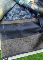 Load image into Gallery viewer, Lovely Digital Print Fancy Silk Saree
