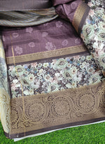 Load image into Gallery viewer, Lovely Digital Print Fancy Silk Saree
