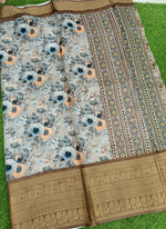 Load image into Gallery viewer, Beautiful Digital Print Kota Saree in Kanchi Borders
