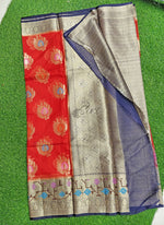 Load image into Gallery viewer, Beautiful Festive Banarasi Munga Kota Saree
