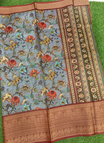 Load image into Gallery viewer, Beautiful Digital Print Kota Saree in Kanchi Borders
