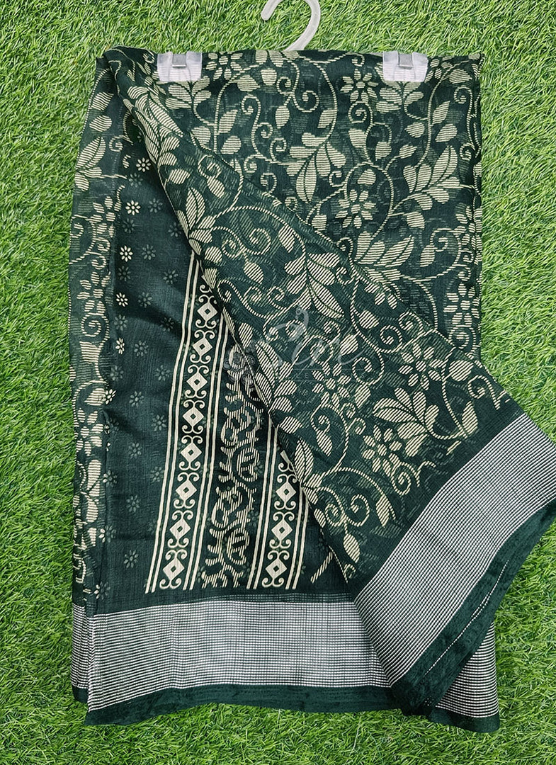 Elegant Jute Cotton Saree