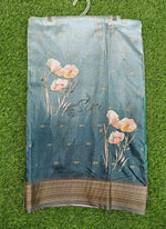 Load image into Gallery viewer, Digital Print Fancy Semi Silk Saree
