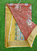 Load image into Gallery viewer, Digital Print Fancy Semi Silk Saree
