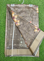 Load image into Gallery viewer, Digital Print Fancy Semi Silk Saree
