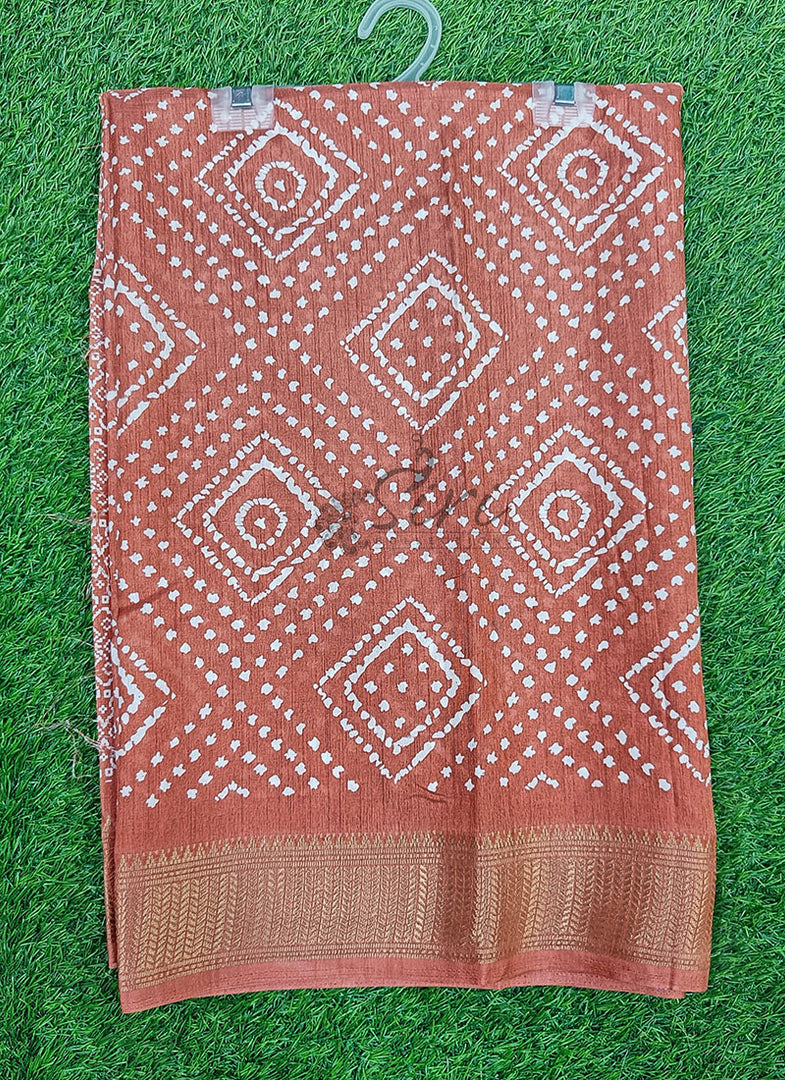 Elegant Fancy Semi Silk Saree